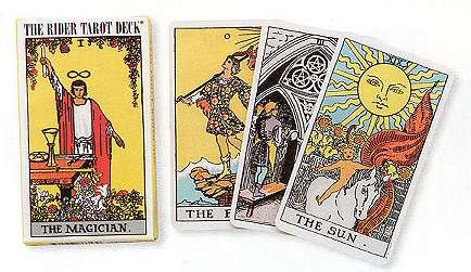 Rider-Waite Mini tarot deck  by Pamela Colman Smith