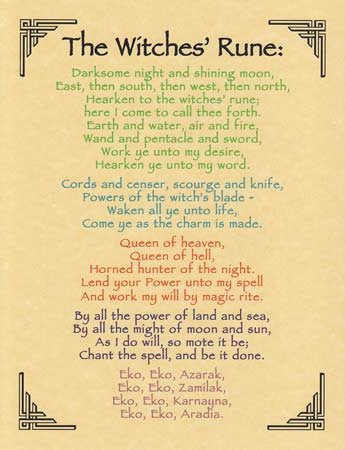 Witches' Rune poster