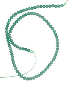 4mm Green Aventurine beads